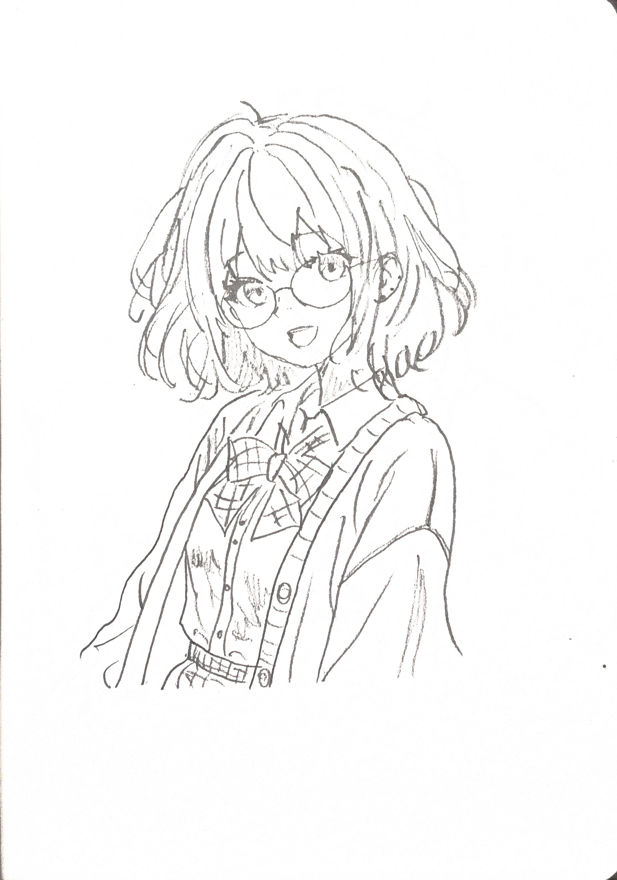 Skizze von Hana