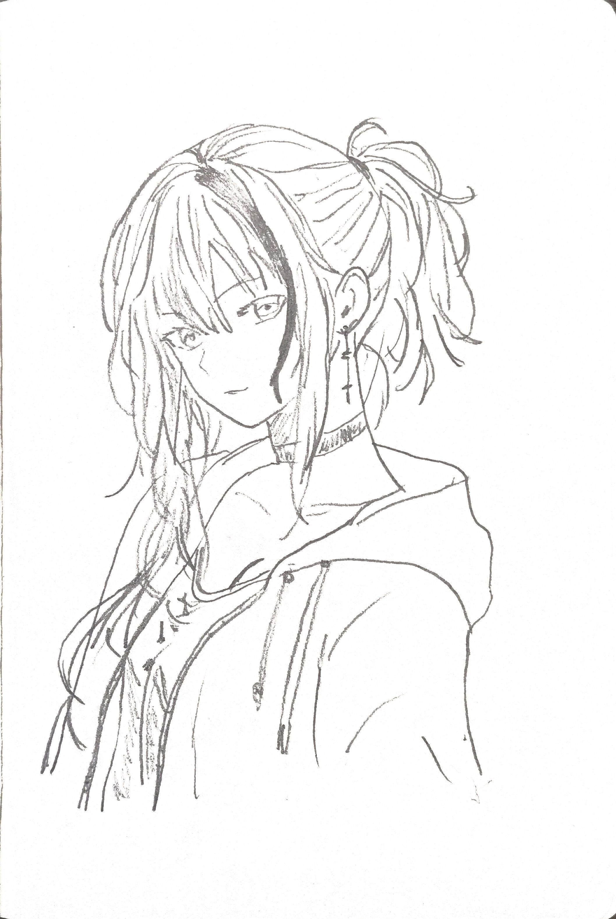 Skizze von Yomi